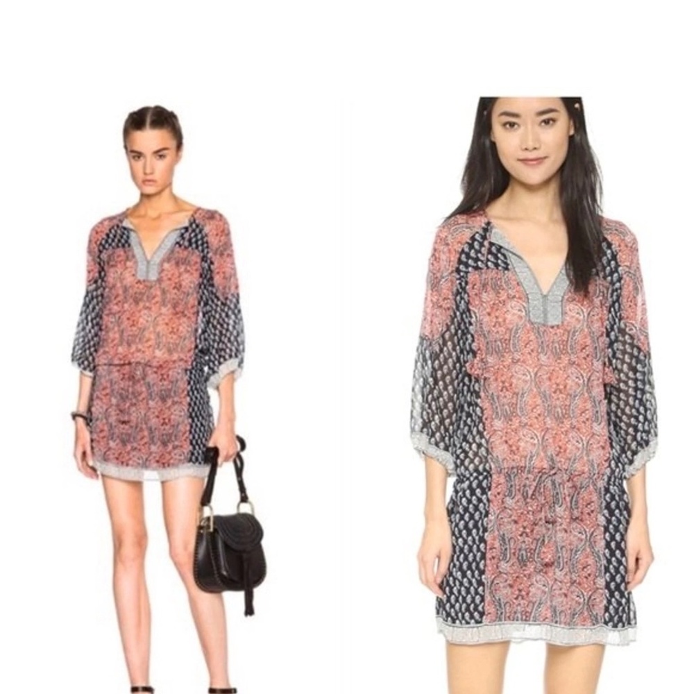 Ulla Johnson Salinas Silk Mini Dress - Picture 1 of 2